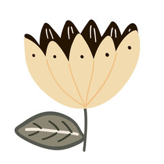 Flower vector illustration