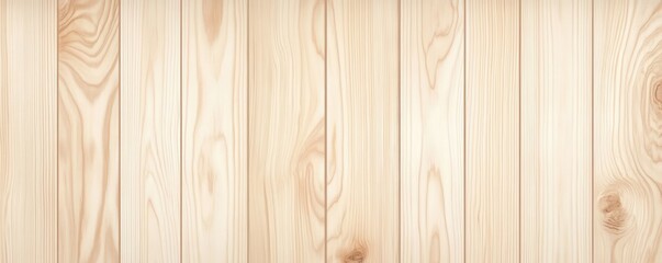 Fototapeta premium Stunning Close-Up of Natural Light-Hued Wooden Planks with Unique Grain Patterns and Textures