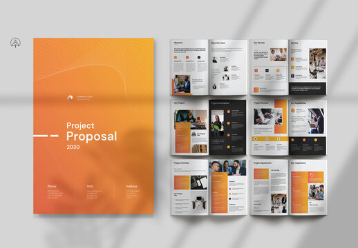 Project Proposal Brochure Template