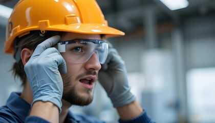 portrait of a construction worker
