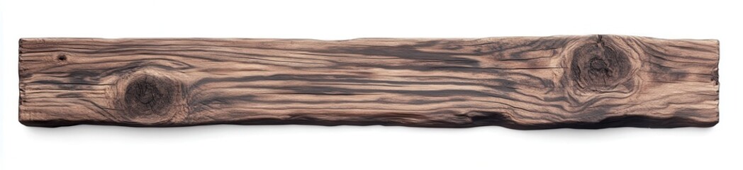 Natural Textured Wooden Plank on a Bright Background Capturing Rustic Charm and Beauty