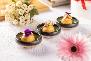 Delicious savory cheese balls