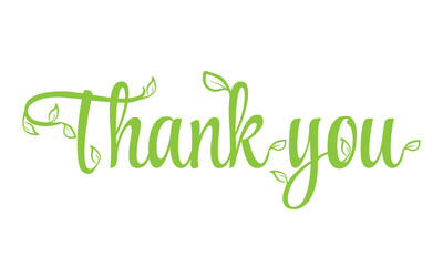 Thank you. green. Green inscription. Eco, clean, ecological