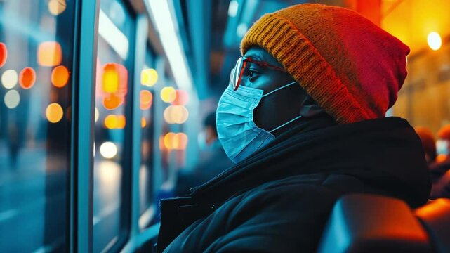 A comparative study of mask usage effectiveness indoors versus outdoors, presented with engaging visuals.