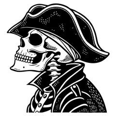 pirate skull and crossbones