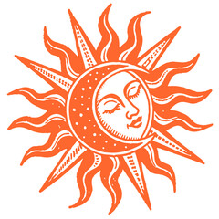 sun vector illustration
