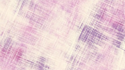 Obraz premium A pastel abstract crosshatch pattern background in muted pink and lavender