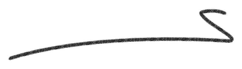 シンプル黒線　チョーク風　カクカク