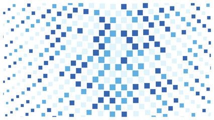 Geometric background square styles colorful rectangles halftone pixel pattern.