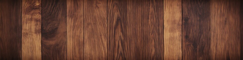 Naklejka premium A Detailed Overview of Rustic Wooden Floorboards: Beauty in Natural Textures and Patterns
