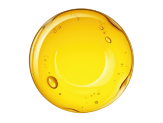 oil blob isolated on white or transparent png