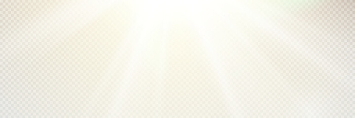 Glow light star, yellow sun rays, gold glare bokeh. Flash yellow sun, star flashed with sparkles.