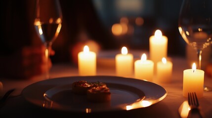 Lottery jackpot winner having a gourmet meal at a five-star restaurant. Featuring indulgence and fine dining