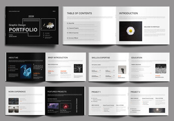 Digital Portfolio Layout