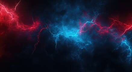 Powerful Lightning Storm Visual