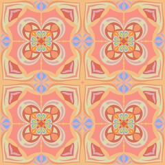 Seamless flower pattern 