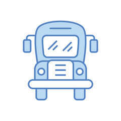 School Bus Vector icon