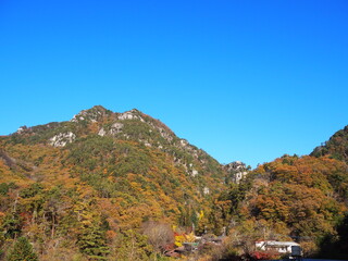 Shosenkyo Gorge, Nice gorge famous for autumn colors