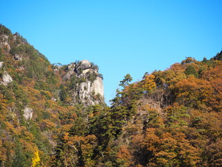 Shosenkyo Gorge, Nice gorge famous for autumn colors