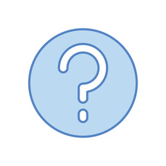 Question Mark Vector icon