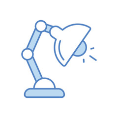 Study Lamp Vector icon