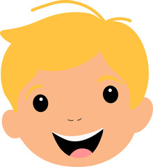 A happy child with a bright smile, full of joy and energy, representing innocence, fun, and curiosity. Perfect for family, childhood, and parenting themes in creative projects.