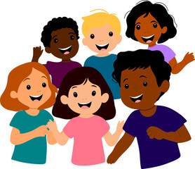Obraz premium A happy child with a bright smile, full of joy and energy, representing innocence, fun, and curiosity. Perfect for family, childhood, and parenting themes in creative projects.