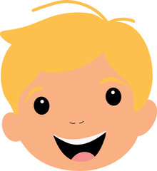 A happy child with a bright smile, full of joy and energy, representing innocence, fun, and curiosity. Perfect for family, childhood, and parenting themes in creative projects.