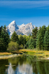 Panorama im Grand Teton Nationalpark