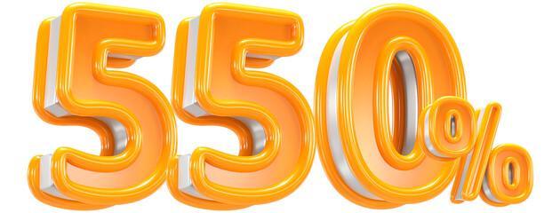 3D Representation of Number Percent