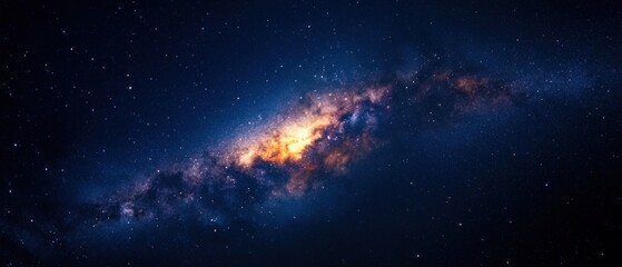 Fototapeta premium Spectacular View of The Milky Way Galaxy