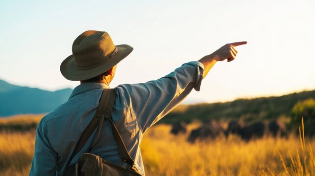 Lottery jackpot winner on a luxury safari adventure. Featuring exploration and wildlife