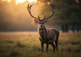 Majestic Deer in Sunlight