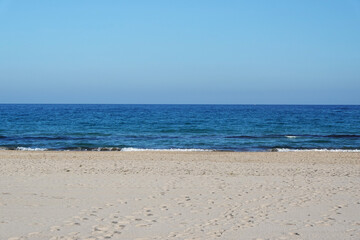 The beach San Juan in Alicante, Spain              