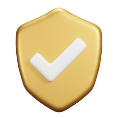 3d tick check success approve chechmark icon