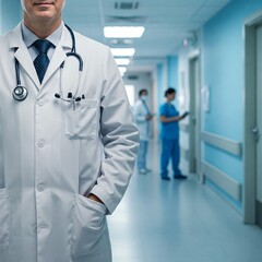 Medical Doctors, patients and Nurses in clinics or hospitals  