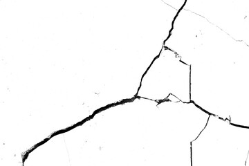 transparent black and white cracked wall texture