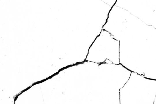 transparent black and white cracked wall texture