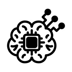 electronic brain aiglyph style