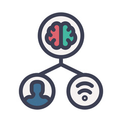 technology tree ai filled style