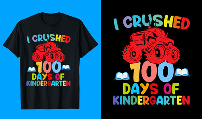 100 DAYS T-SHIRT DESIGN, Typography T-shirt Design