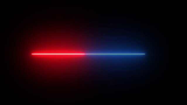 A digital abstract background with a blue and red gradient and a thin, glowing line. - Powered by Adobe