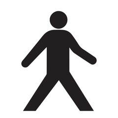 walk exercise men vector