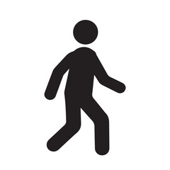 walk exercise men vector