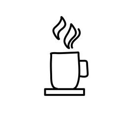 Cup line icon
