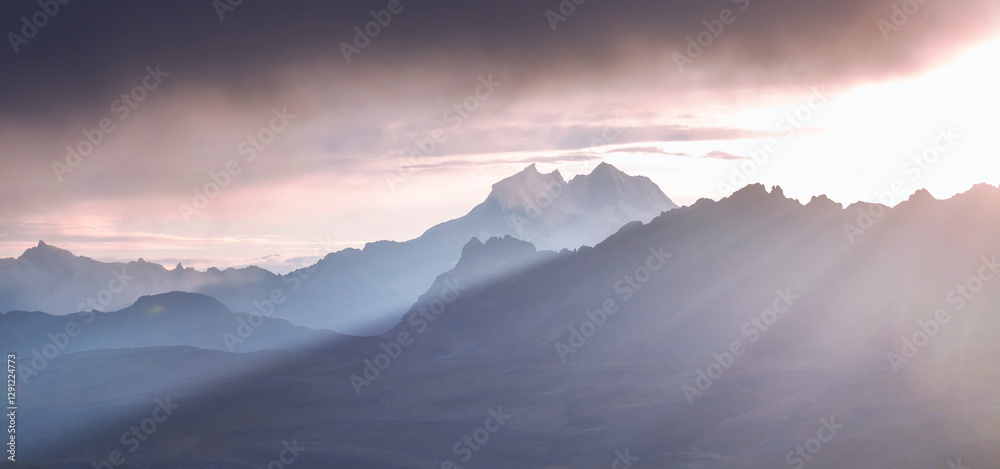 Wall mural Cordillera