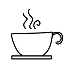Cup line icon
