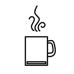 Cup line icon
