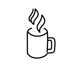 Cup line icon
