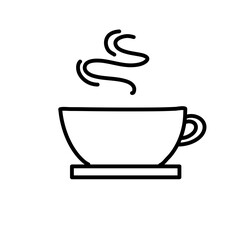 Cup line icon
